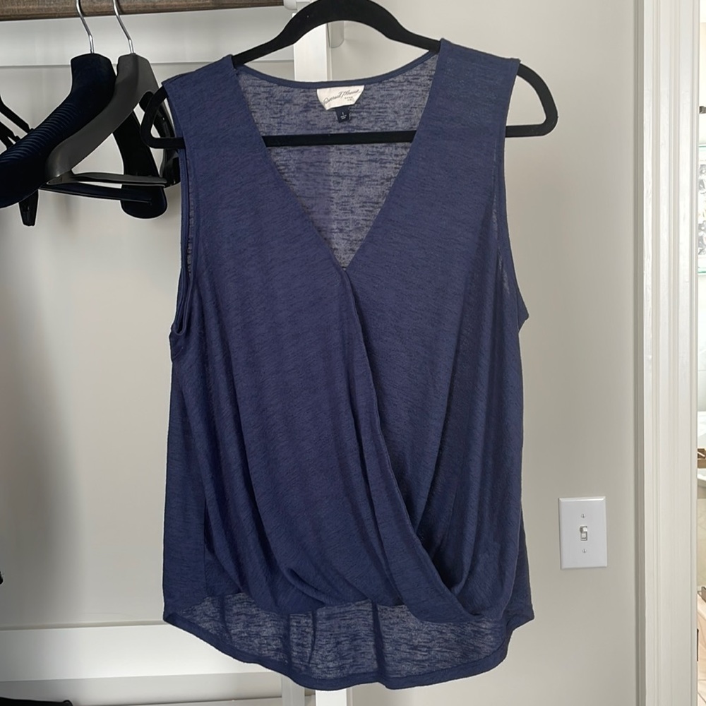 Crossbody tank top